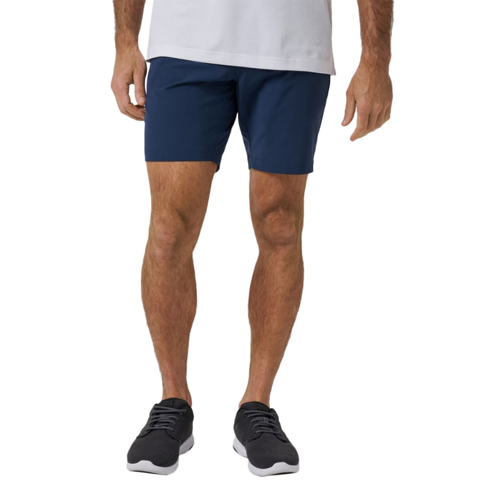 Travis Matthew Mens Tech Chino Short in Blue Color