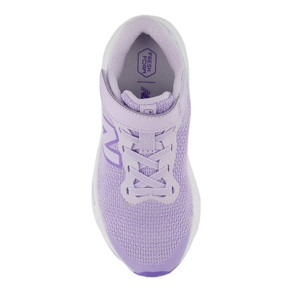 New Balance Kids Fresh Foam Arishi V4 Running Shoes in Purple Color