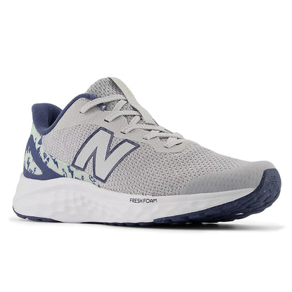 New Balance Kids Fresh Foam Arishi V4 Running Shoes in Grey Color