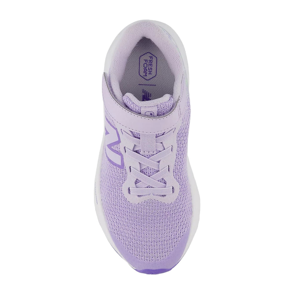 New Balance Kids Fresh Foam Arishi V4 Running Shoes in Purple Color