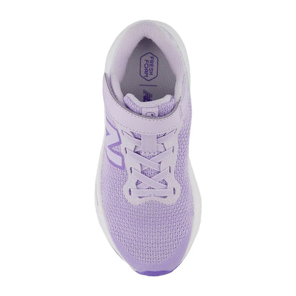 New Balance Kids Fresh Foam Arishi V4 Running Shoes in Purple Color