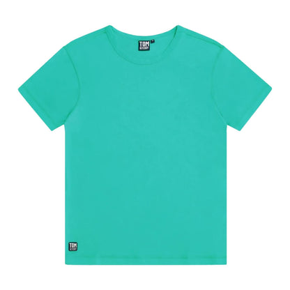 Tom & Teddy Mens Ss Rash Top Swimsuits in Green Color