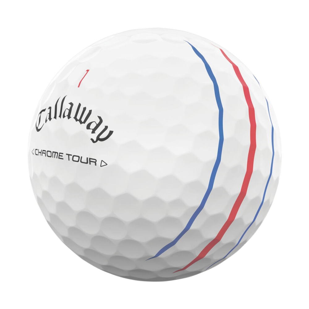 Callaway Golf Chrome Tour Trpl Trk 24 Golf Balls in White Color