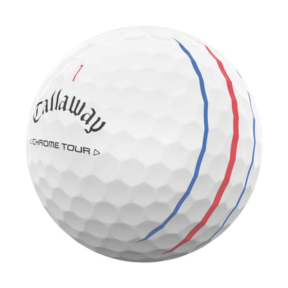 Callaway Golf Chrome Tour Trpl Trk 24 Golf Balls in White Color