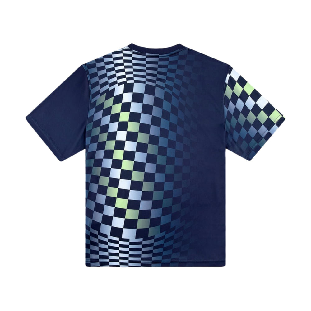 Sergio Tacchini Mens Luca Pique T-Shirt Tops in Blue Color