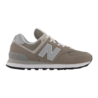 New Balance Womens 574 Core Sneakers in Grey Color
