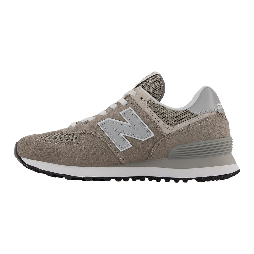 New Balance Womens 574 Core Sneakers in Grey Color
