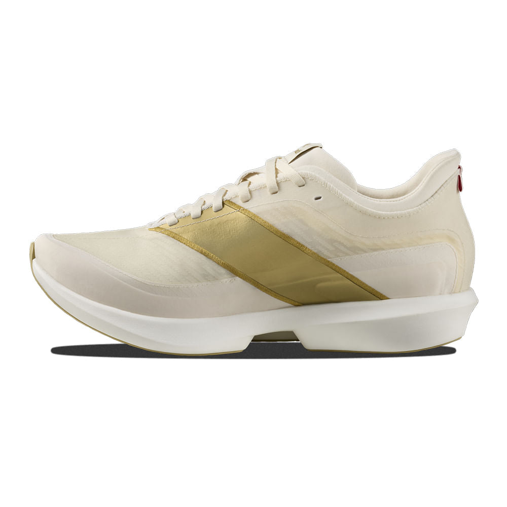 Tracksmith Unisex Eliot Racer Running Shoes in White Color