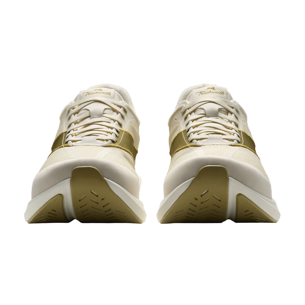 Tracksmith Unisex Eliot Racer Running Shoes in White Color