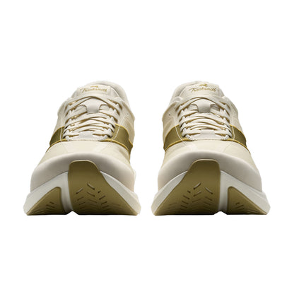 Tracksmith Unisex Eliot Racer Running Shoes in White Color
