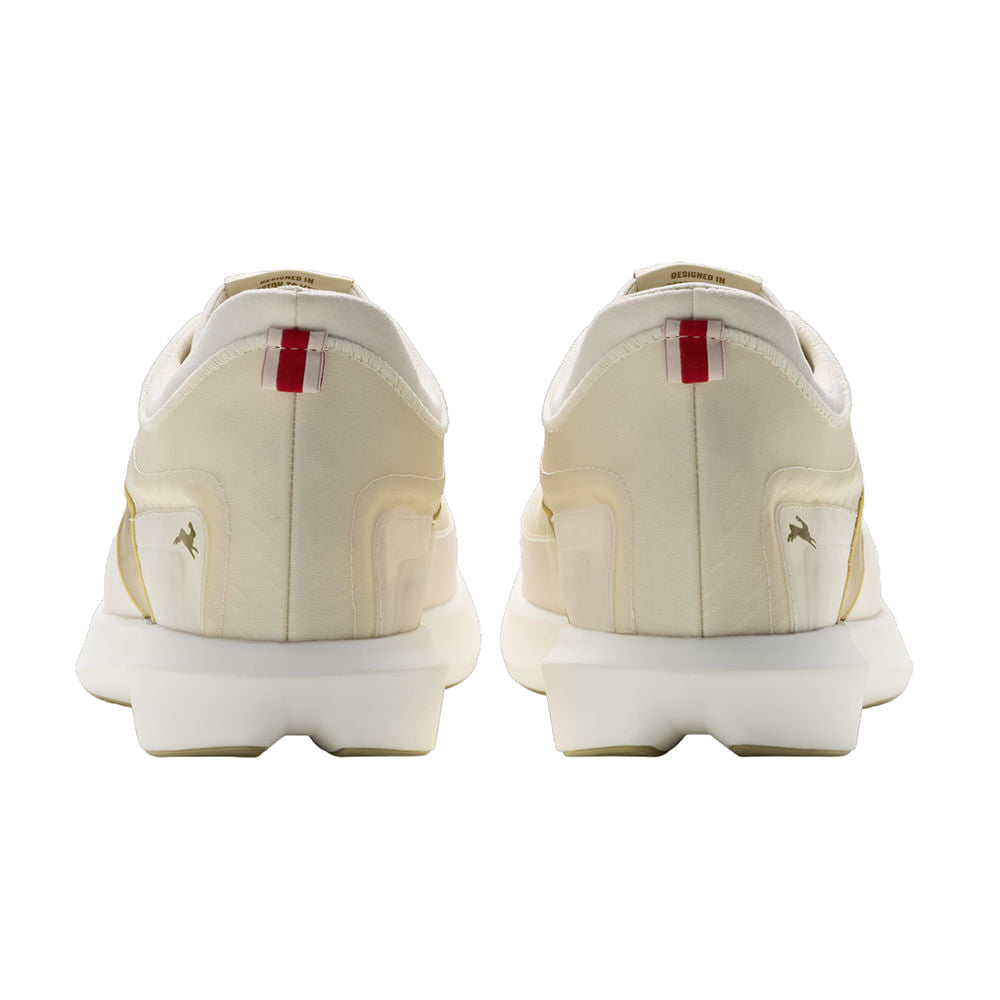 Tracksmith Unisex Eliot Racer Running Shoes in White Color
