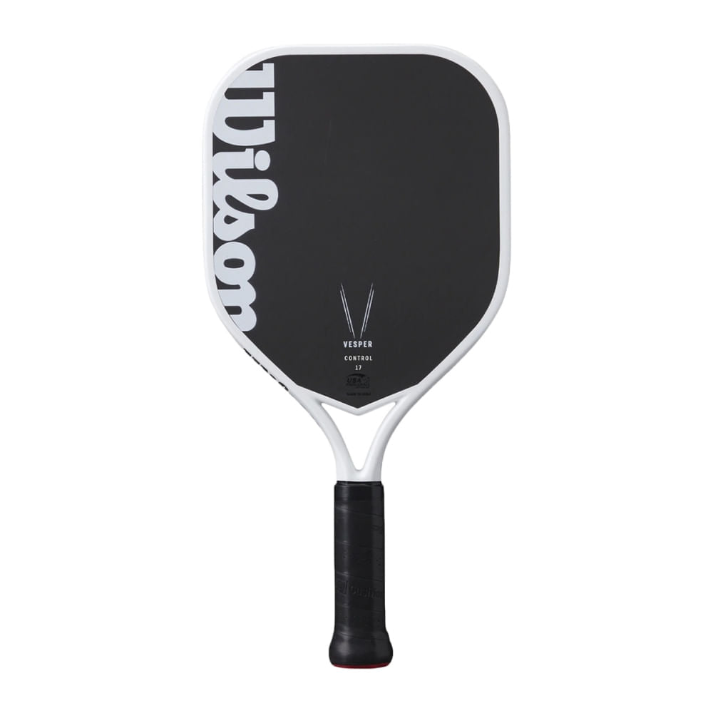 Wilson Vesper Control Pb Paddle Pickle Ball Paddles in Black Color