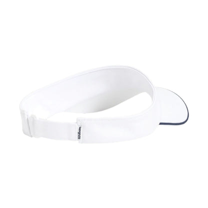 Wilson Womens Classic Script Visor C in White Color