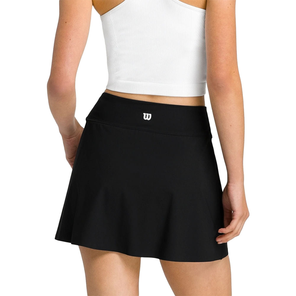 Wilson Womens Slice Skirt | BLACK / SAFARI – Paragon Sports