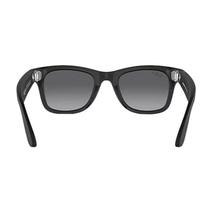 RB META WAYFARER L MT BK | GRPH PLRZD