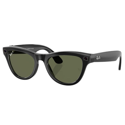 Ray Ban Rb Meta Skyler Black Accessories in Green Color