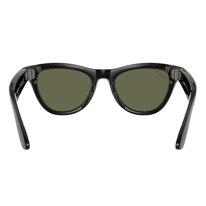 Ray Ban Rb Meta Skyler Black Accessories in Green Color