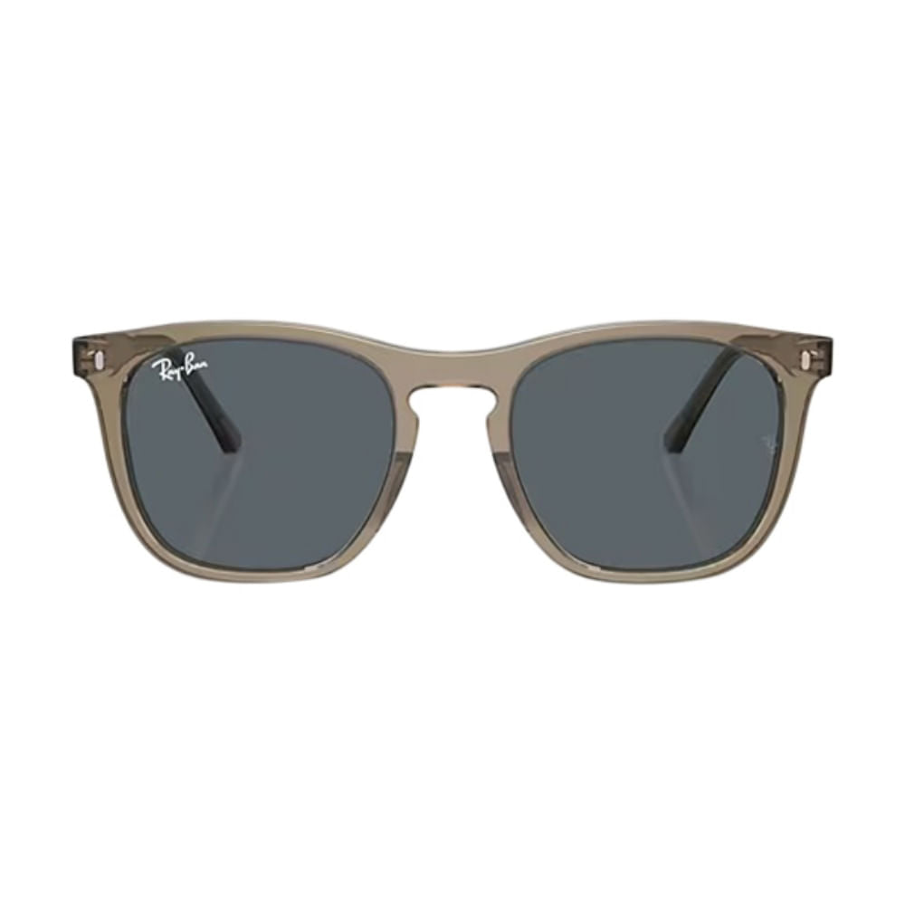 Ray Ban Unisex Square Transpaent Brown Accessories in Blue Color