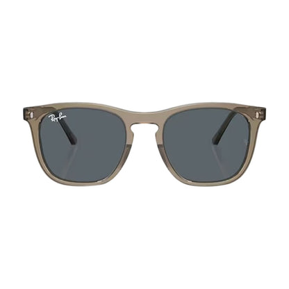 Ray Ban Unisex Square Transpaent Brown Accessories in Blue Color