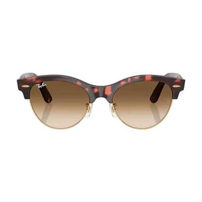 Ray Ban Unisex Clubmaster Way Pnk Tort Accessories in Brown Color