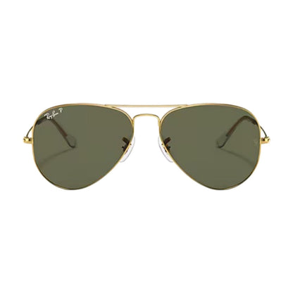 Ray Ban Unisex Aviator Lrg Metal Arista Accessories in Green Color
