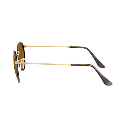 Ray Ban Unisex Round Mtl Havana Arista Accessories in Brown Color
