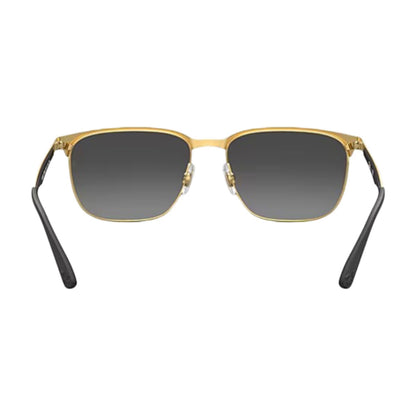 Ray Ban Unisex Square Mtl Black Arista Accessories in Grey Color