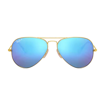 Ray Ban Unisex Aviator Lrg Mtl Mtt Aris Accessories in Blue Color