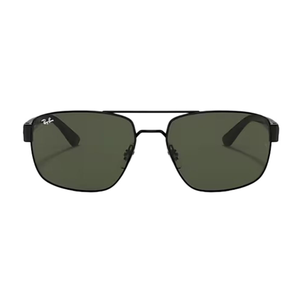 Ray Ban Unisex Rectangular Black Accessories in Green Color