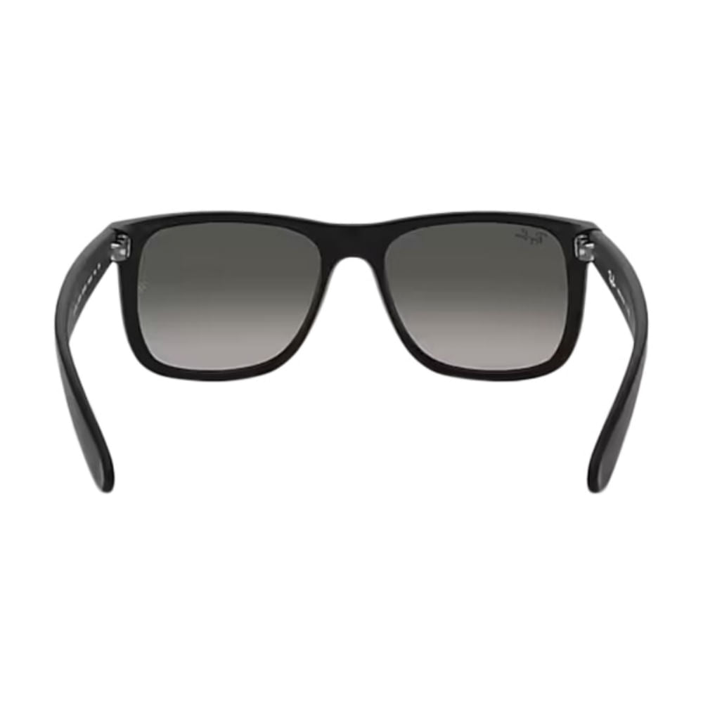 Ray Ban Unisex Justin Rubber Black Accessories in Grey Color
