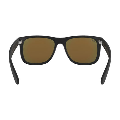 Ray Ban Unisex Justin Rubber Black Accessories in Brown Color