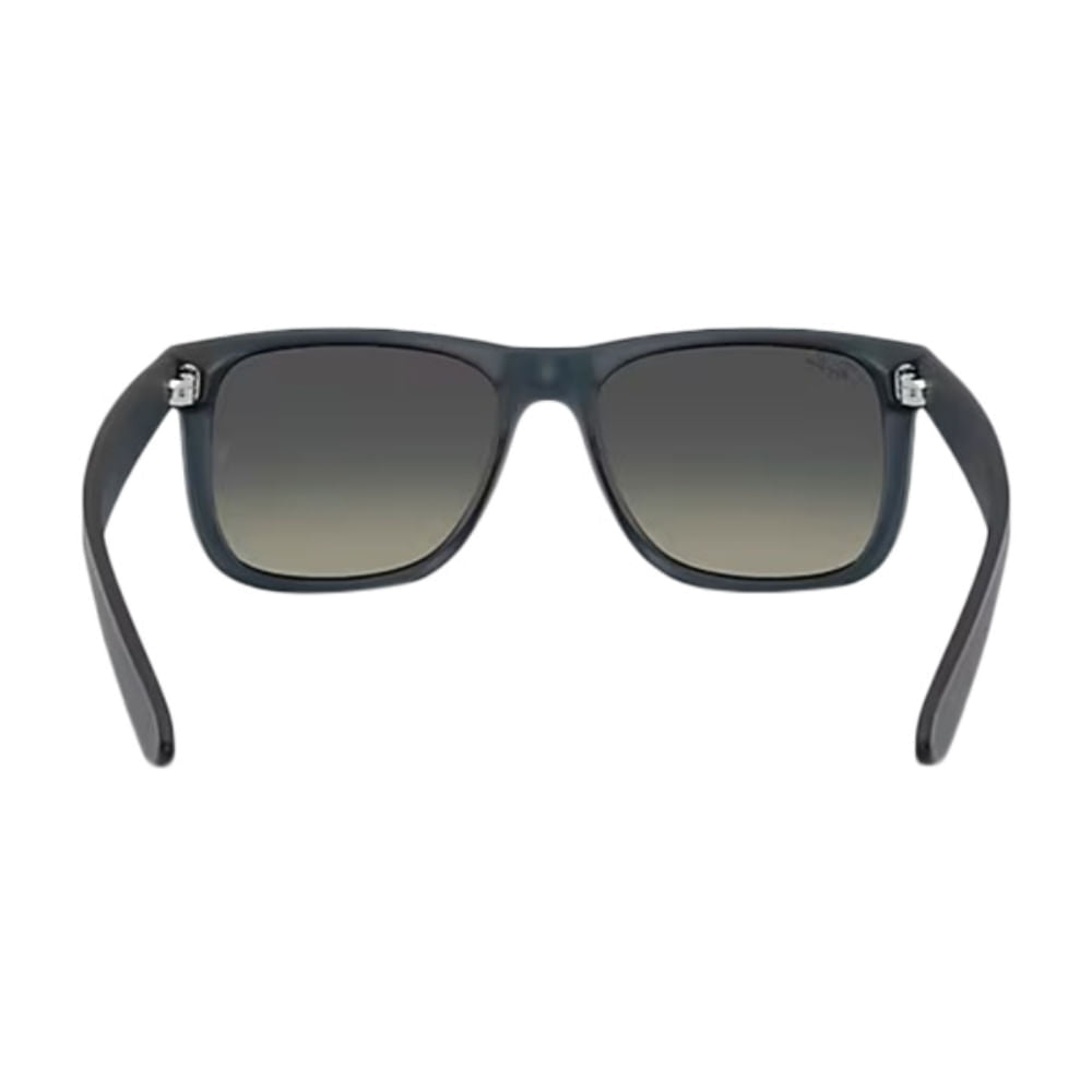 Ray Ban Unisex Justin Rubber Blue Accessories in Grey Color