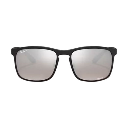 Ray Ban Chromance Matte Black Accessories in Grey Color