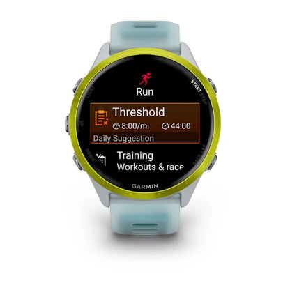 Garmin Unisex Forerunner 570 47Mm Amp Smart Watches in White Color