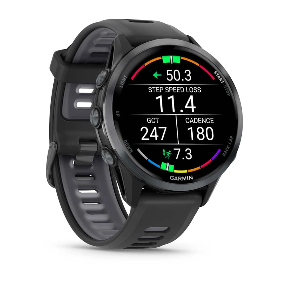 Garmin Forerunner 970 | BLACK/WHITESTONE – Paragon Sports