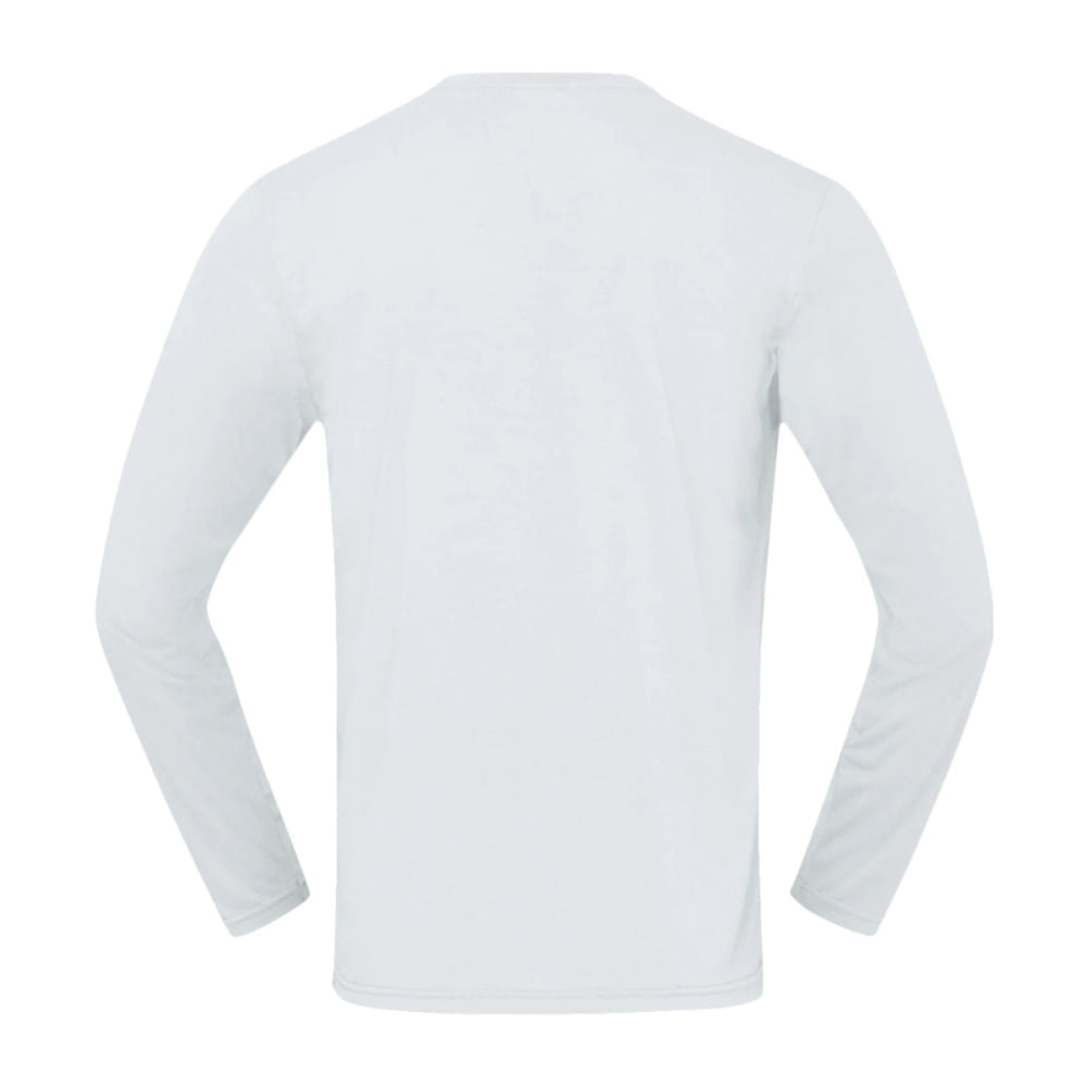 Norrona Mens M/Tech Long Sleeve Tops in White Color