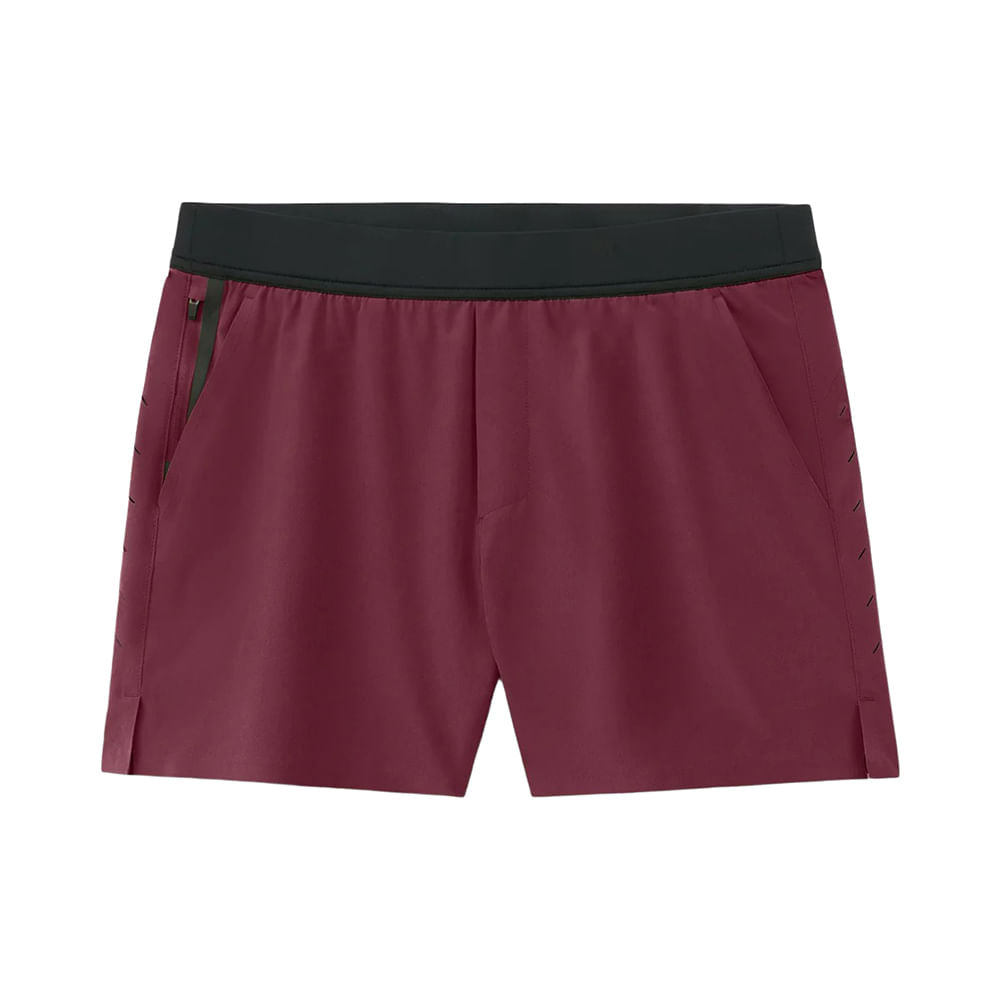 INTERVAL SHORT 5IN UL | MAROON