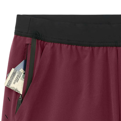 INTERVAL SHORT 5IN UL | MAROON