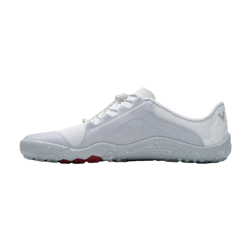 Vivobarefoot Mens Primus Trail FG 3.5 M Trail Running Shoes in White Color