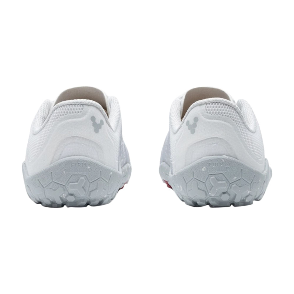 Vivobarefoot Mens Primus Trail FG 3.5 M Trail Running Shoes in White Color