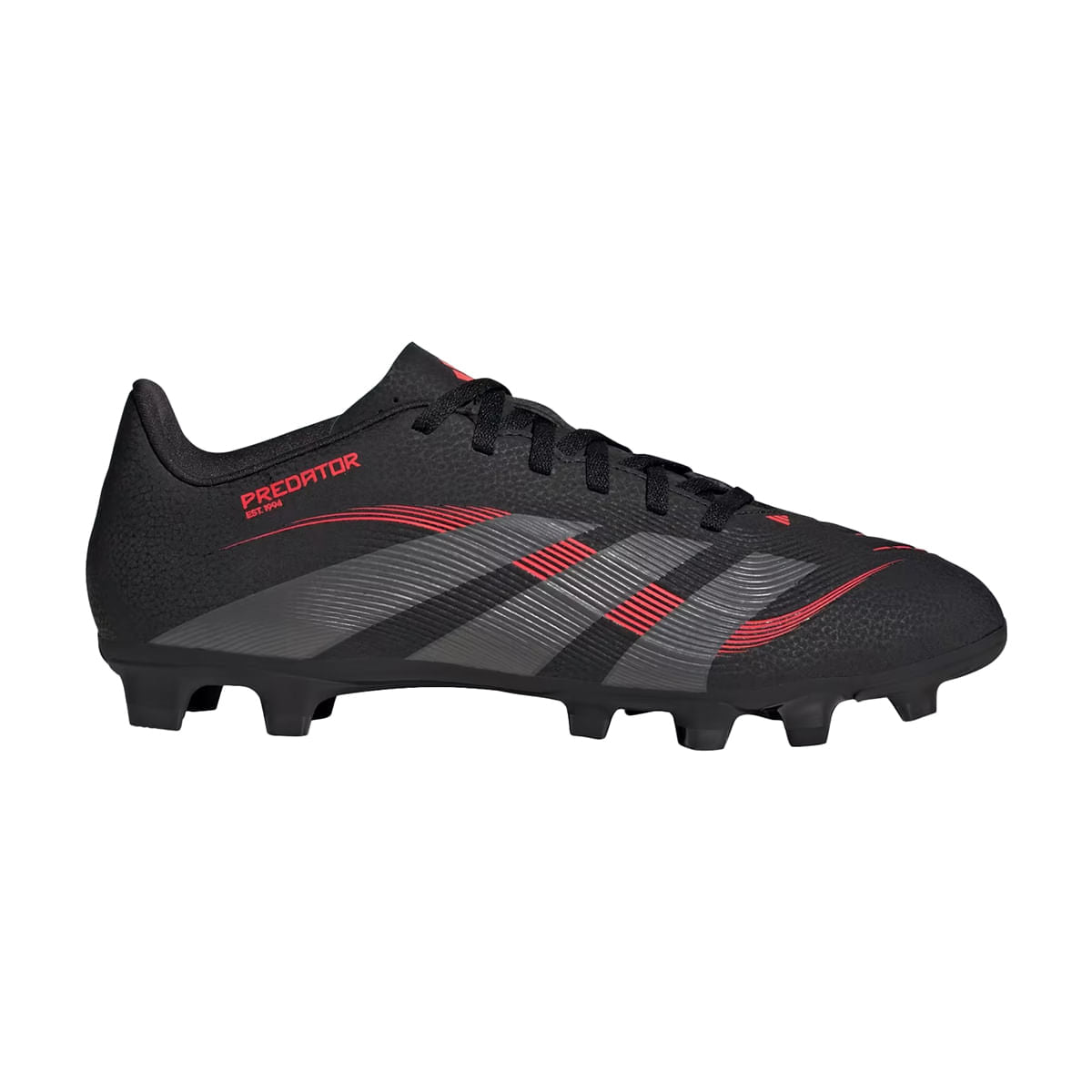 adidas Kids Predator Club Fxg Cleats | CBLACK/CARBON/GO 
