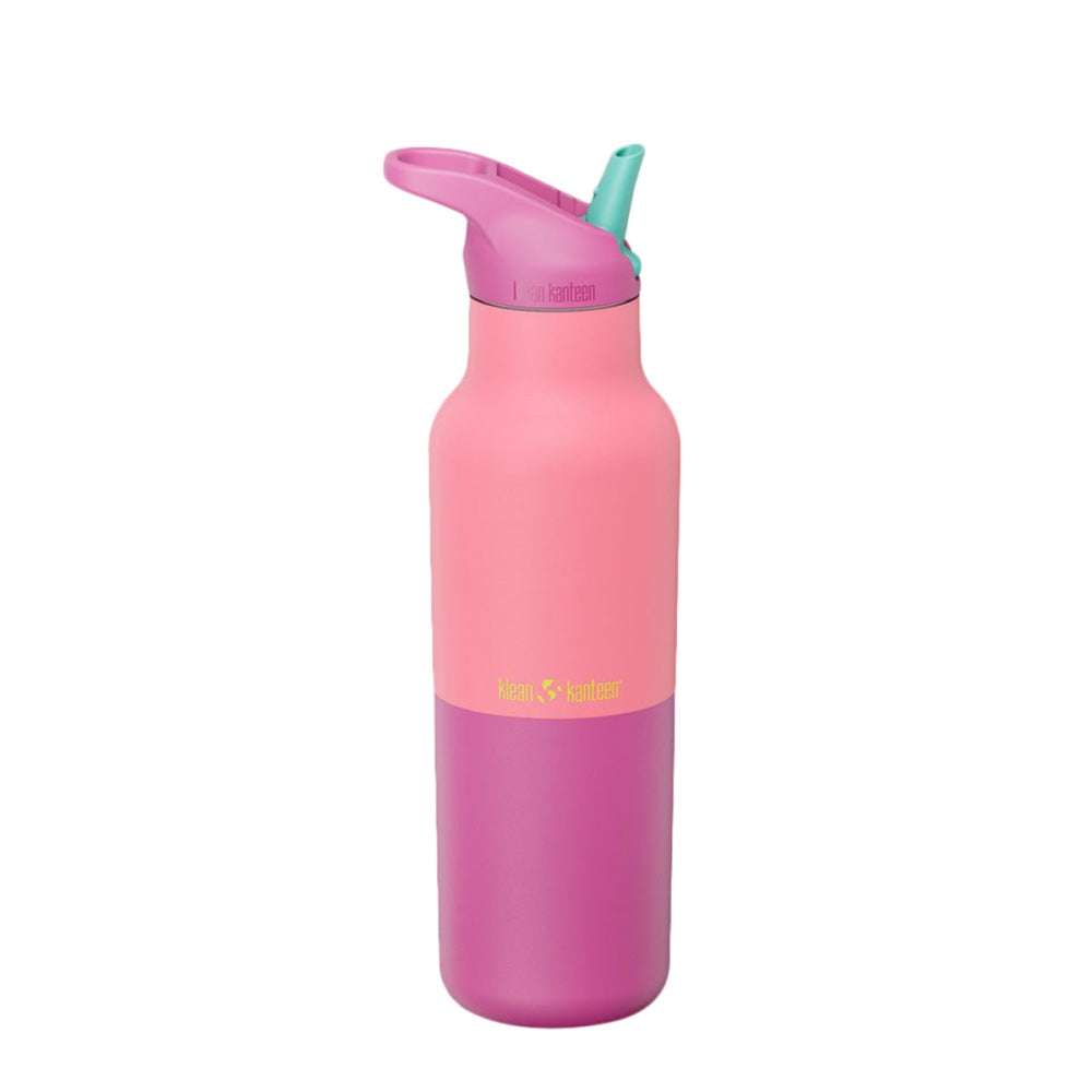 Klean Kanteen Rise Classic 16Oz W.Flip Water Bottles in Pink Color
