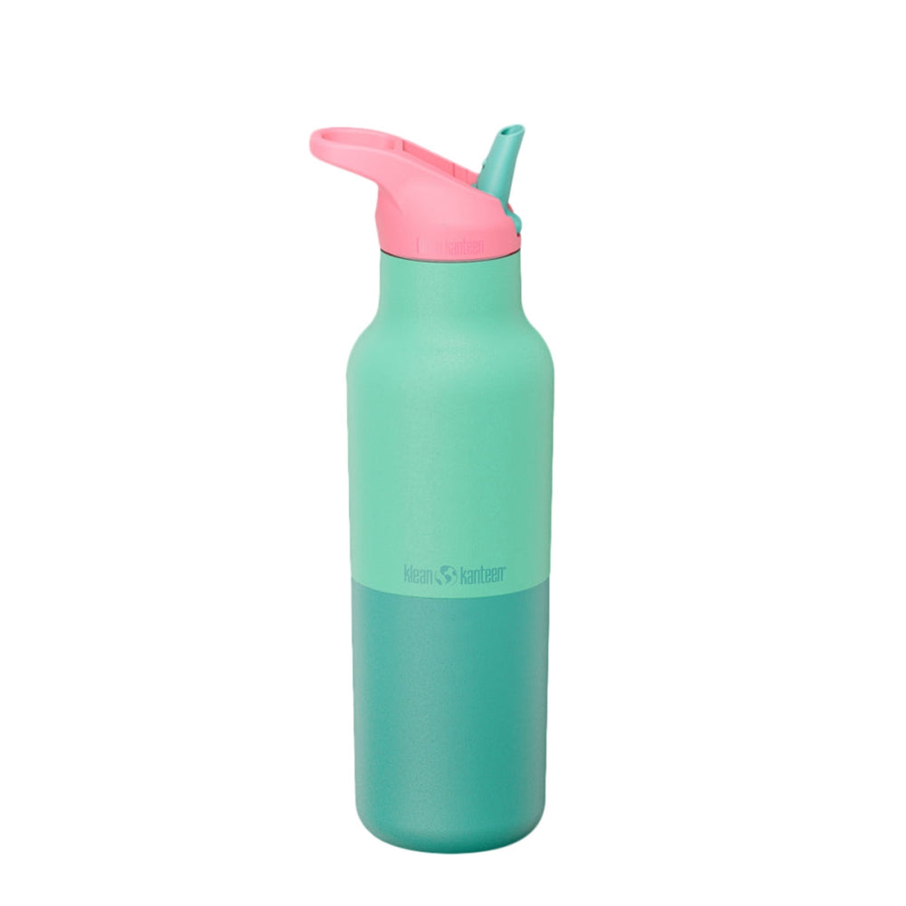 Klean Kanteen Rise Classic 16Oz W.Flip Water Bottles in Blue Color