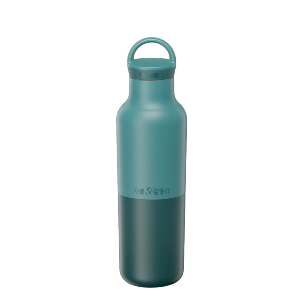 Klean Kanteen Arch Loop 20Oz Cap Bottl Water Bottles in Blue Color