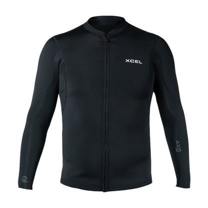 AXIS L/S FRONT ZIP | BLACK