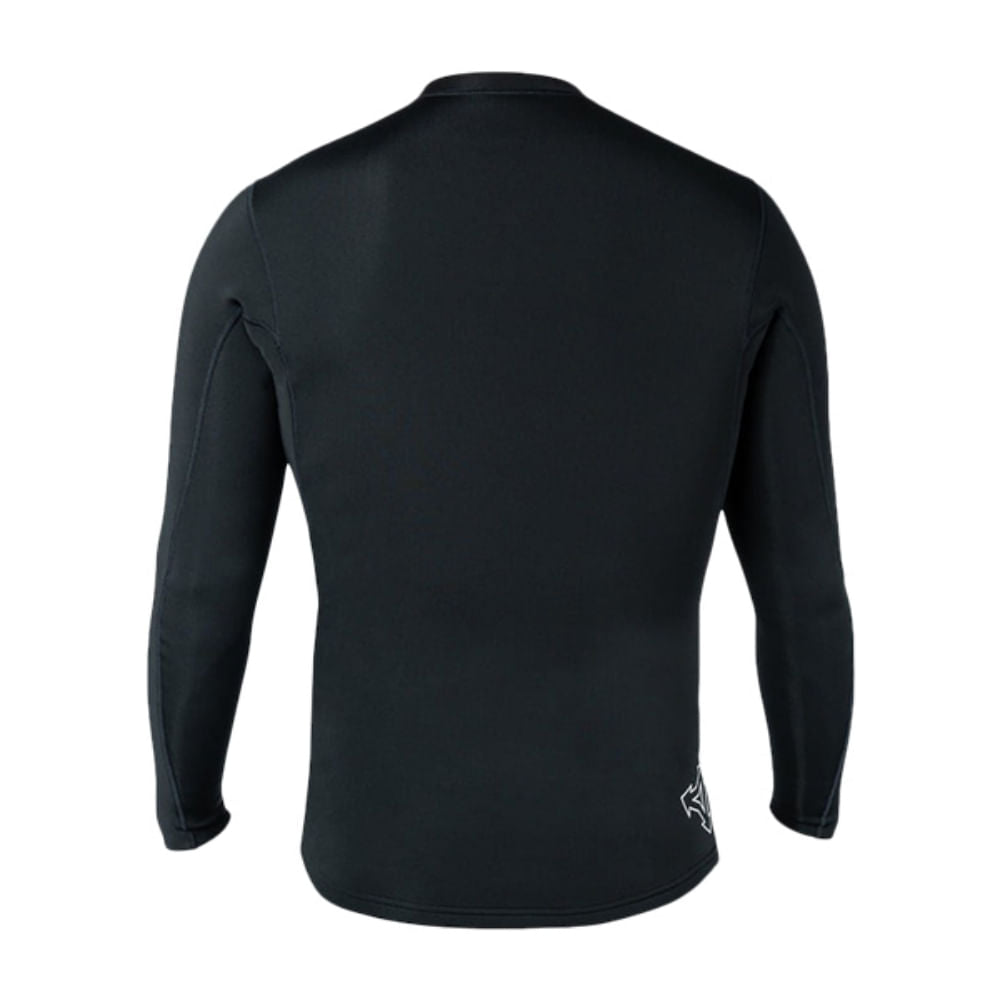 AXIS L/S FRONT ZIP | BLACK