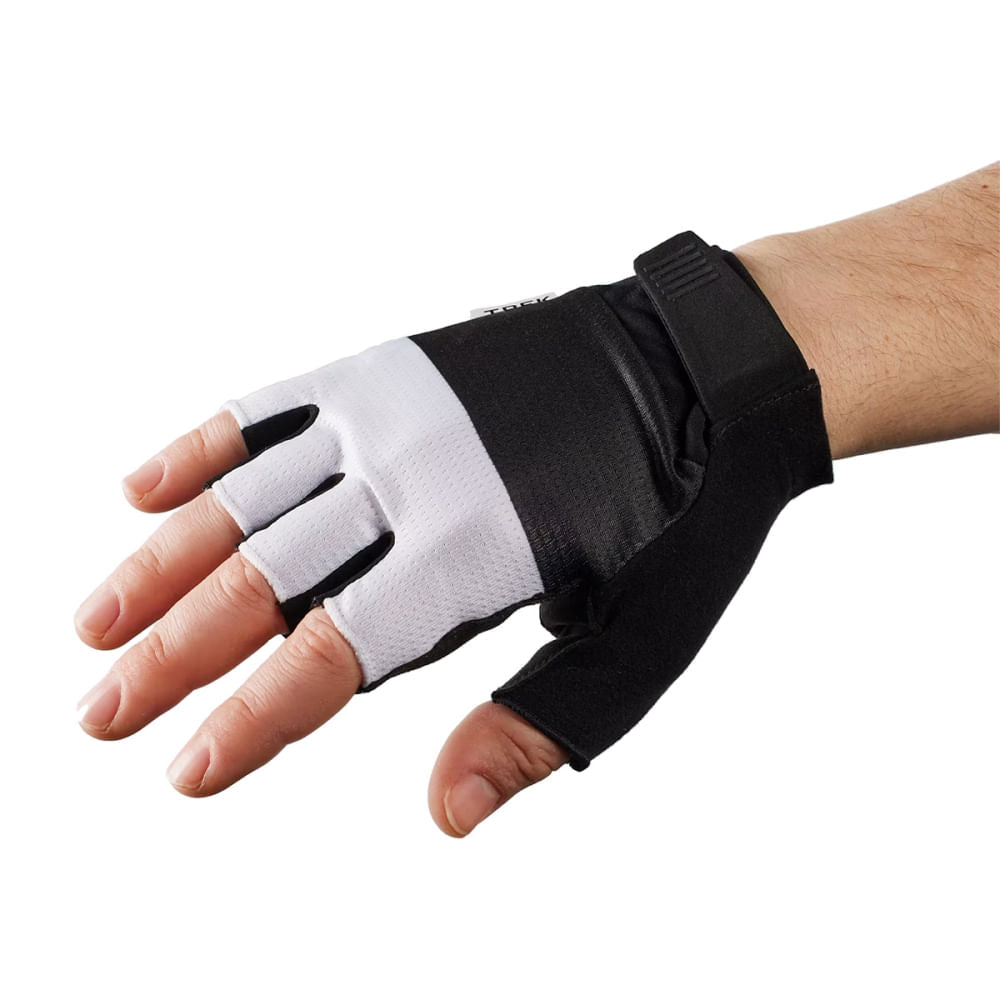 Trek Unisex Circuit Twin Gel Cyc Glo Cycling Gloves in White Color