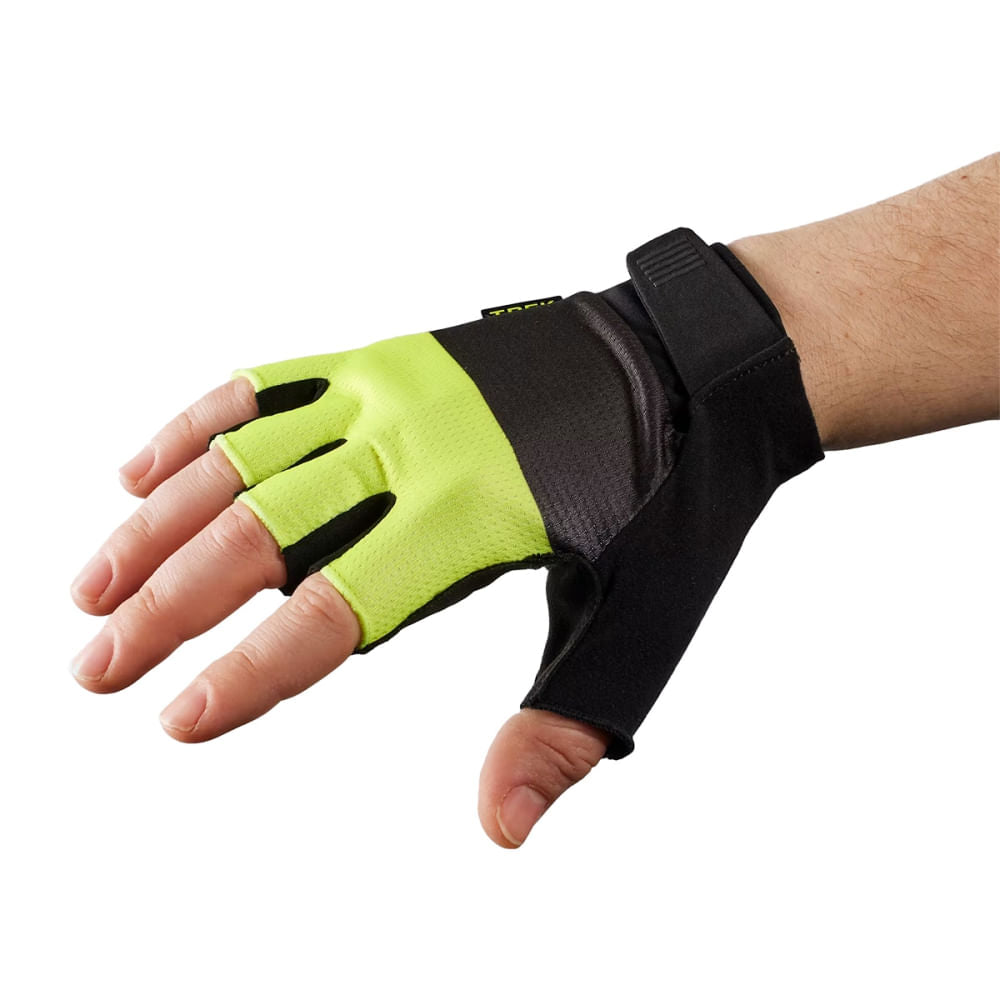 Trek Unisex Circuit Twin Gel Cyc Glo Cycling Gloves in Yellow Color