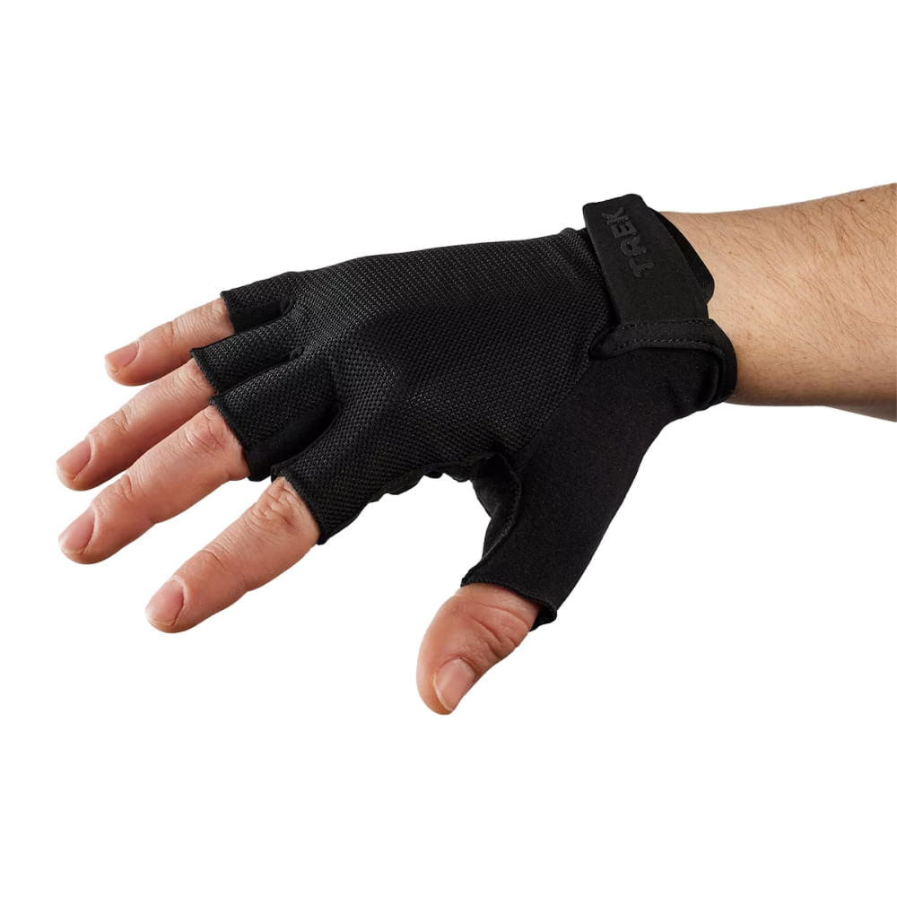 Trek Unisex Solstice Gel Cycling Glo Cycling Gloves in Black Color