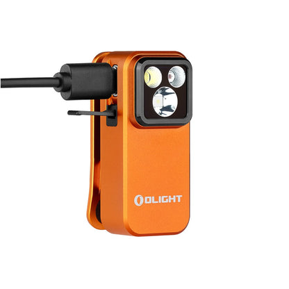 Olight Oclip Pro Light Flashlights in Orange Color
